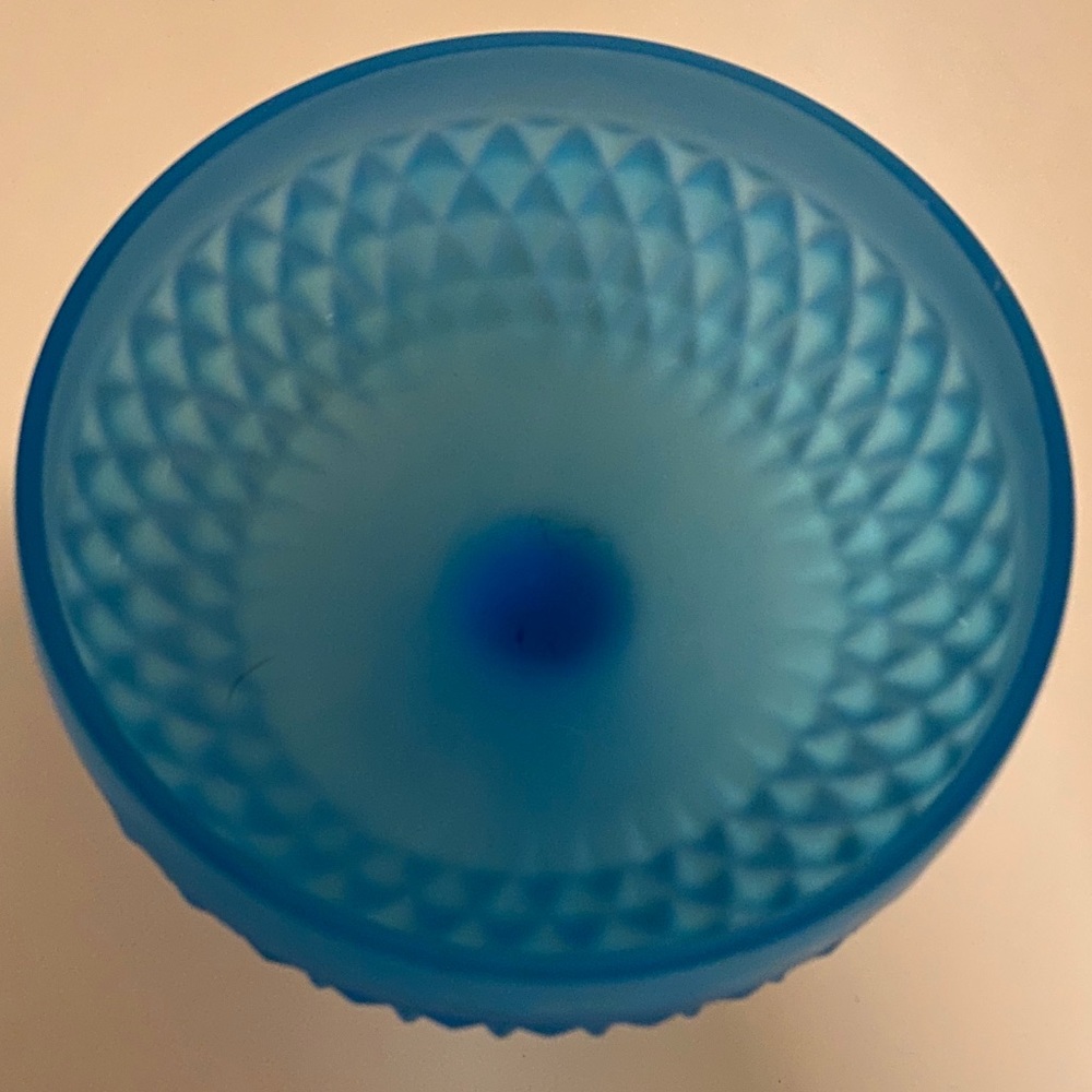 Depression Glass Indiana Diamond Point Compote - Picture 5 of 8